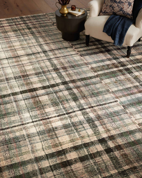 Chris Loves Julia x Loloi Humphrey Rugs - Forest / Multi-Blue Hand Home