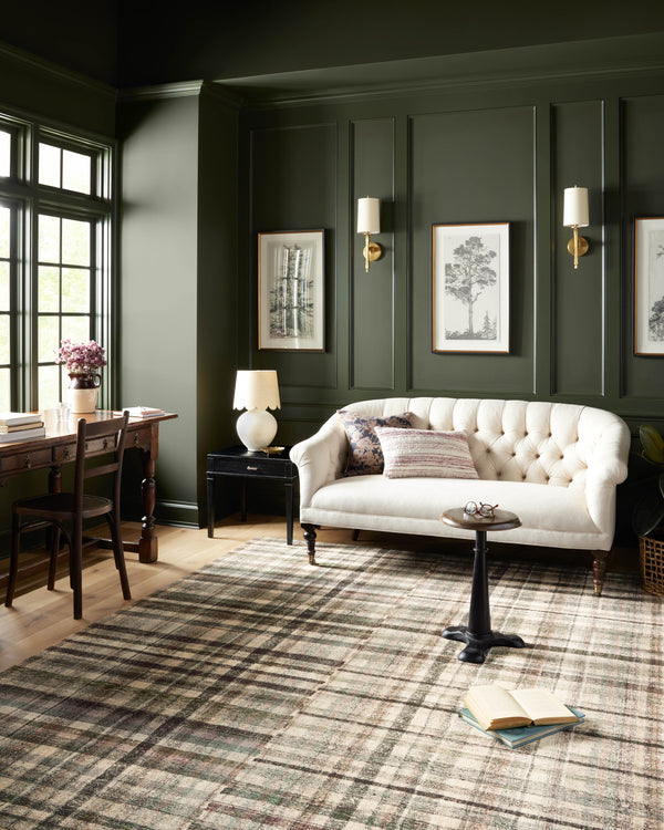 Chris Loves Julia x Loloi Humphrey Rugs - Forest / Multi-Blue Hand Home