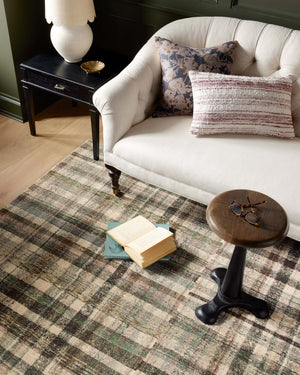 Chris Loves Julia x Loloi Humphrey Rugs - Forest / Multi-Blue Hand Home