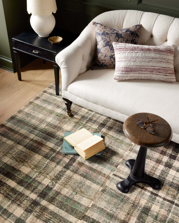 Chris Loves Julia x Loloi Humphrey Rugs - Forest / Multi-Blue Hand Home