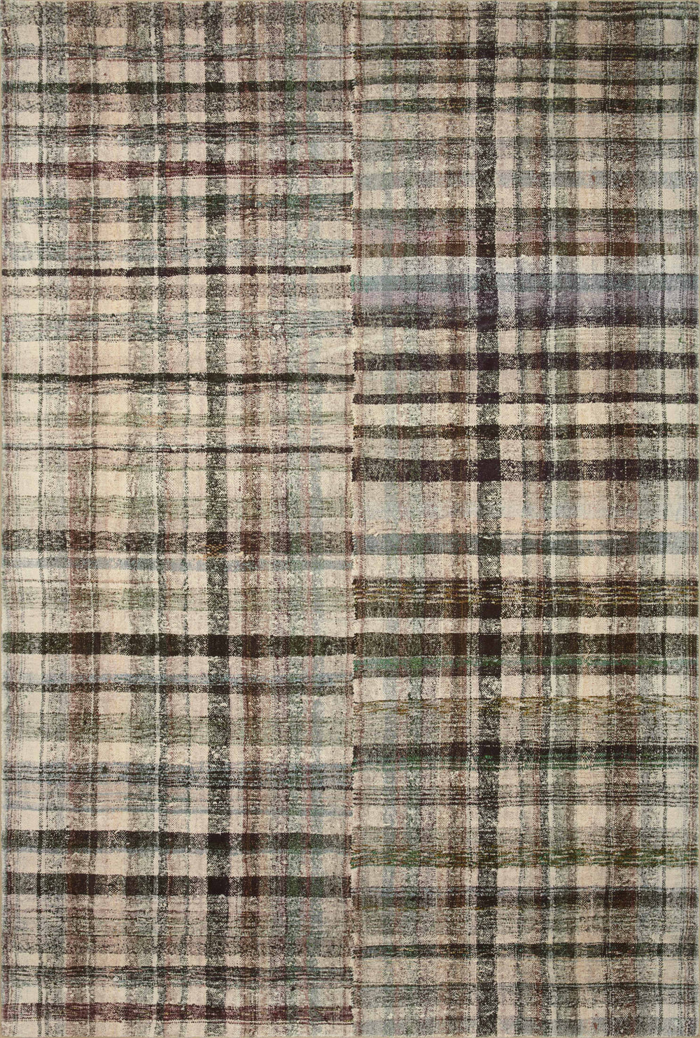 Chris Loves Julia x Loloi Humphrey Rugs - Forest / Multi-Blue Hand Home