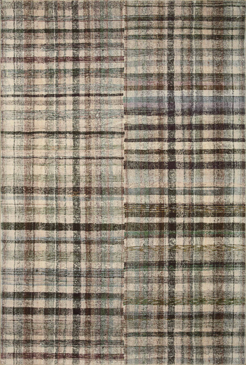 Chris Loves Julia x Loloi Humphrey Rugs - Forest / Multi-Blue Hand Home