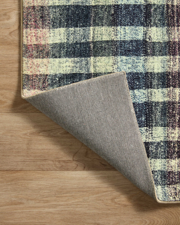 Chris Loves Julia x Loloi Humphrey Rugs - Plum / Multi-Blue Hand Home