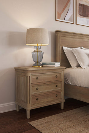 Bramble Hayward 3 Drawer Dresser Small In Fruitwood-Bramble-Blue Hand Home
