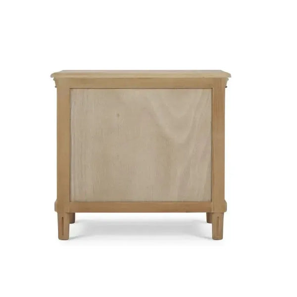 Bramble Hayward 3 Drawer Dresser Small In Fruitwood-Bramble-Blue Hand Home