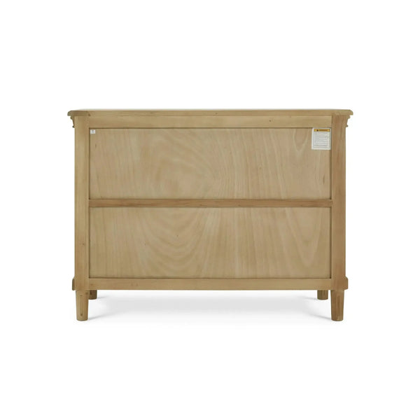 Bramble Hayward 3 Drawer Dresser In Fruitwood-Bramble-Blue Hand Home