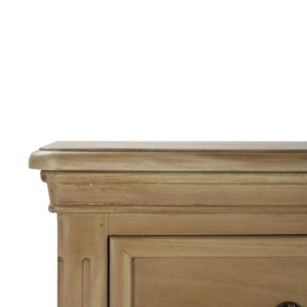 Bramble Hayward 6 Drawer Tall Boy In Fruitwood-Bramble-Blue Hand Home