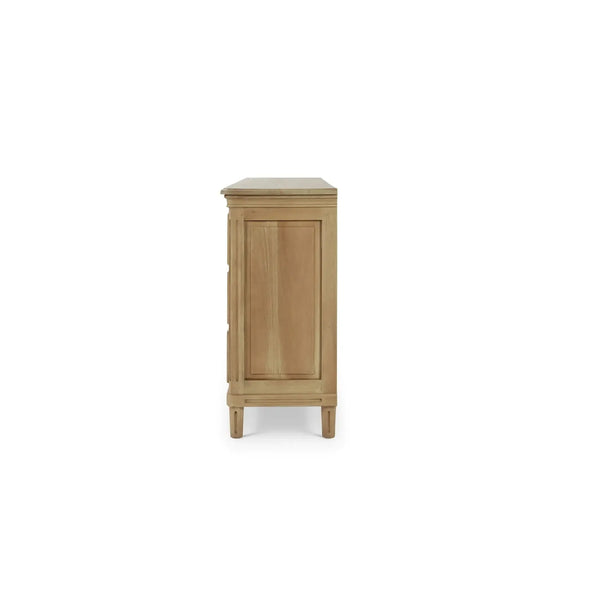 Bramble Hayward 7 Drawer Dresser In Fruitwood-Bramble-Blue Hand Home