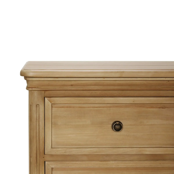 Bramble Hayward 9 Drawer Dresser In Fruitwood-Bramble-Blue Hand Home