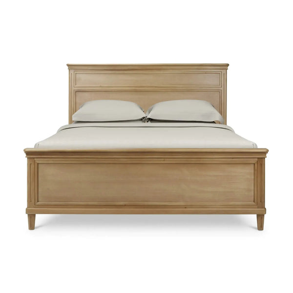 Bramble Hayward Bed King In Fruitwood-Bramble-Blue Hand Home