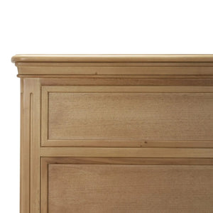 Bramble Hayward Bed King In Fruitwood-Bramble-Blue Hand Home