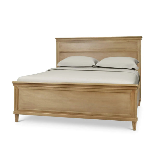 Bramble Hayward Bed King In Fruitwood-Bramble-Blue Hand Home