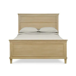 Bramble Hayward Bed Queen In Fruitwood-Bramble-Blue Hand Home