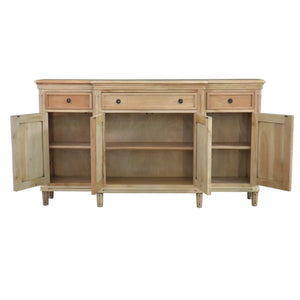 Bramble Hayward Buffet In Fruitwood-Bramble-Blue Hand Home