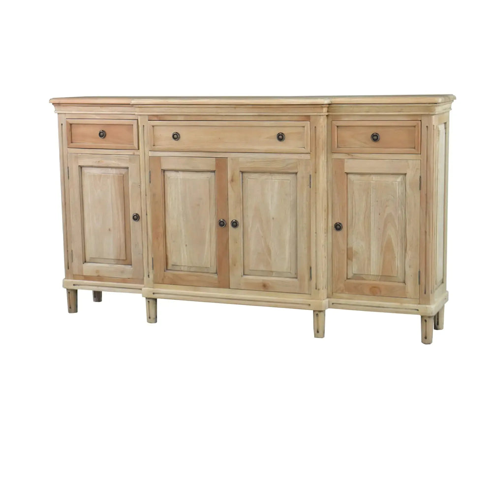Bramble Hayward Buffet In Fruitwood-Bramble-Blue Hand Home