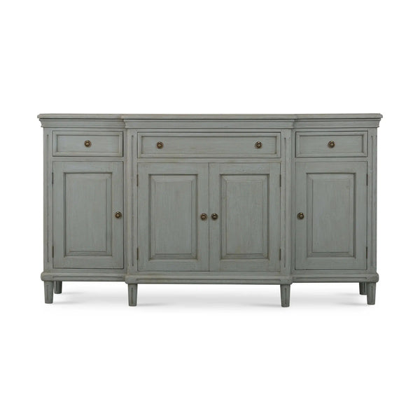 Bramble Hayward Buffet In Grey Charleston-Bramble-Blue Hand Home