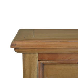 Bramble Hudson 3 Door Sideboard In Antique French Oak-Bramble-Blue Hand Home