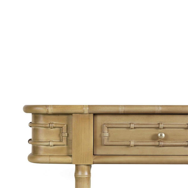 Bramble Hurlingham Long Console in Fruitwood-Bramble-Blue Hand Home