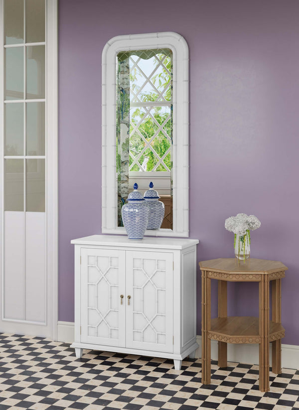 Bramble Hurlingham Side Table In Fruitwood-Bramble-Blue Hand Home