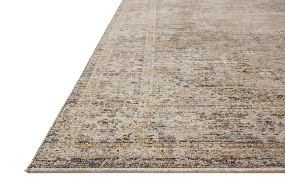 Chris Loves Julia x Loloi Ida Rugs - Taupe / Multi-Blue Hand Home