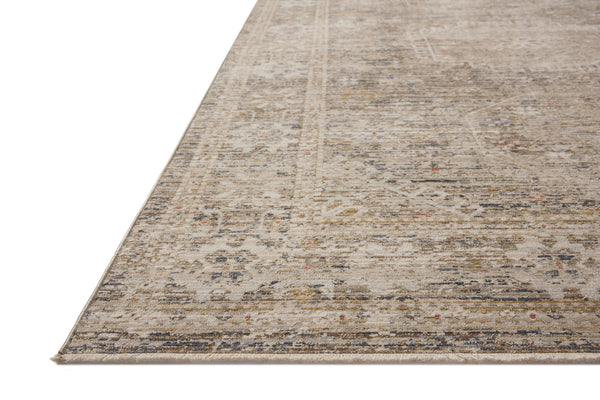 Chris Loves Julia x Loloi Ida Rugs - Taupe / Multi-Blue Hand Home