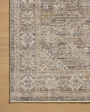 Chris Loves Julia x Loloi Ida Rugs - Taupe / Multi-Blue Hand Home