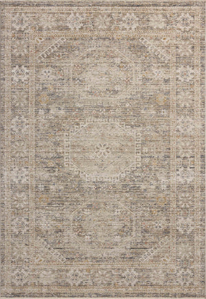Chris Loves Julia x Loloi Ida Rugs - Taupe / Multi-Blue Hand Home