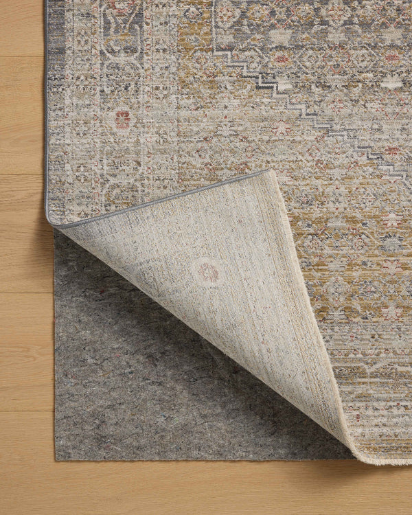 Chris Loves Julia x Loloi Ida Rugs - Stone / Gold-Blue Hand Home