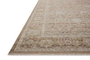 Chris Loves Julia x Loloi Ida Rugs - Bark / Multi-Blue Hand Home