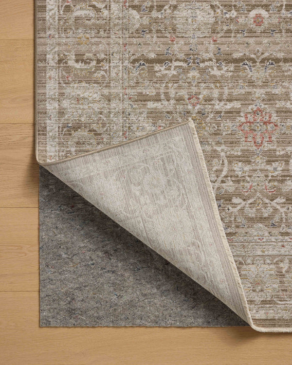 Chris Loves Julia x Loloi Ida Rugs - Bark / Multi-Blue Hand Home