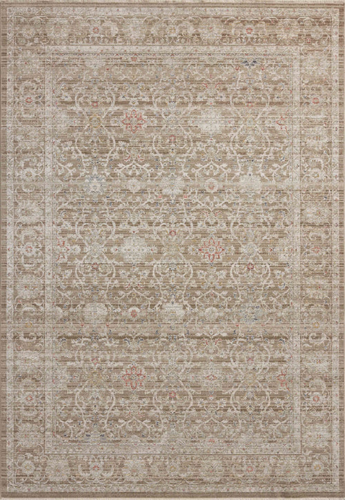 Chris Loves Julia x Loloi Ida Rugs - Bark / Multi-Blue Hand Home
