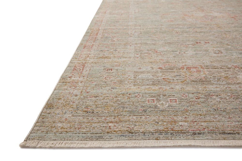 Chris Loves Julia x Loloi Ida Rugs - Spa / Sunrise-Blue Hand Home