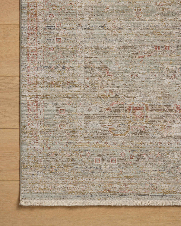 Chris Loves Julia x Loloi Ida Rugs - Spa / Sunrise-Blue Hand Home