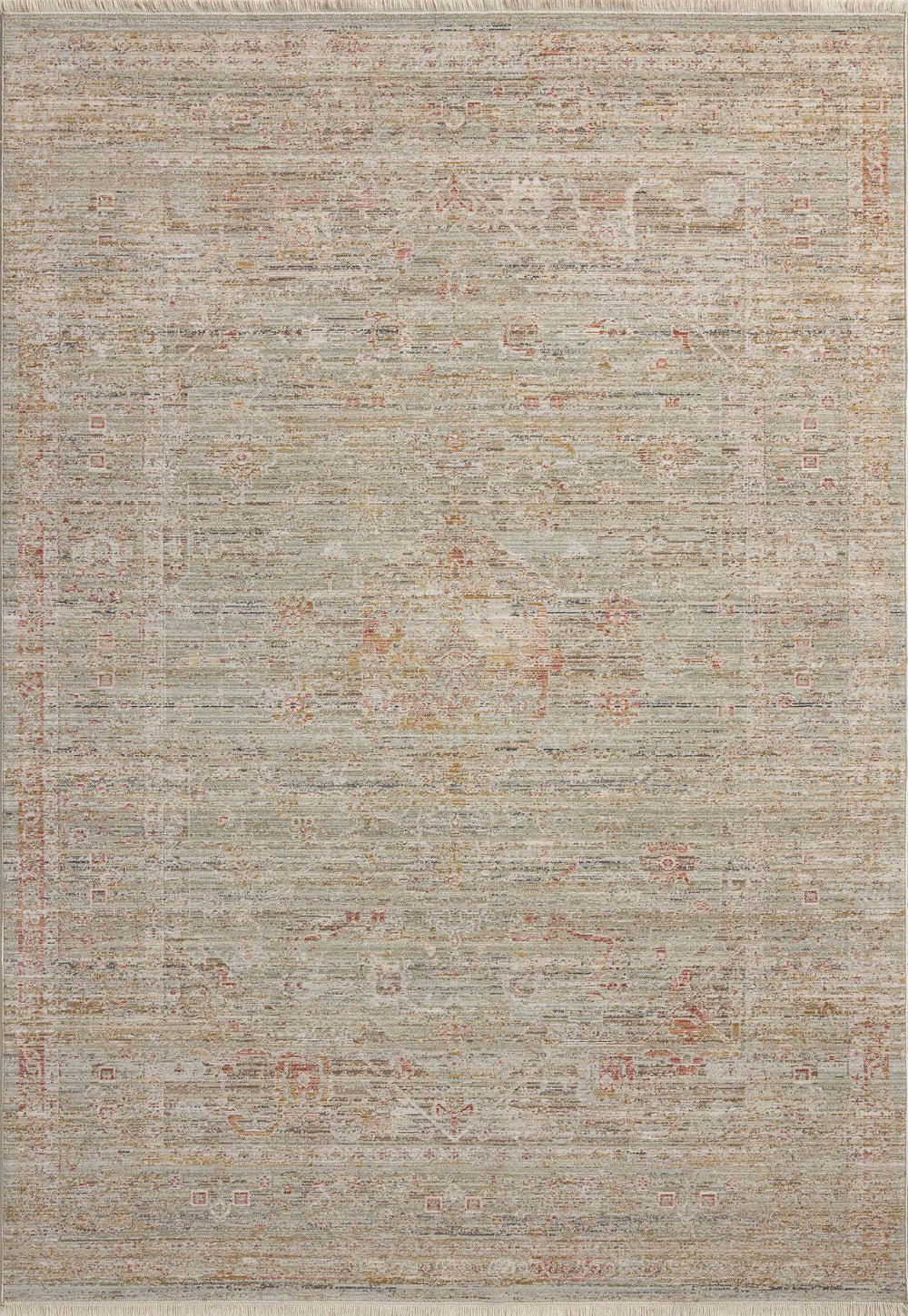 Chris Loves Julia x Loloi Ida Rugs - Spa / Sunrise-Blue Hand Home