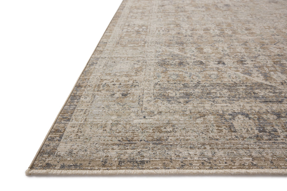 Chris Loves Julia x Loloi Ida Rugs - Slate / Natural-Blue Hand Home