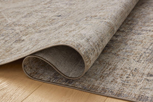 Chris Loves Julia x Loloi Ida Rugs - Slate / Natural-Blue Hand Home
