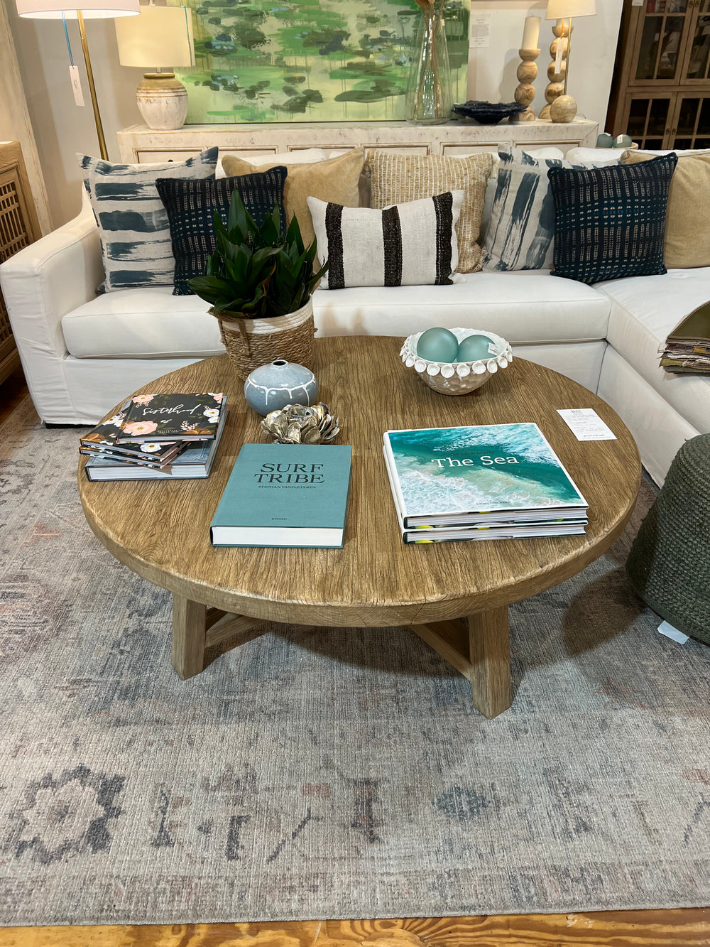 Crabby Coffee Table-Blue Hand Home