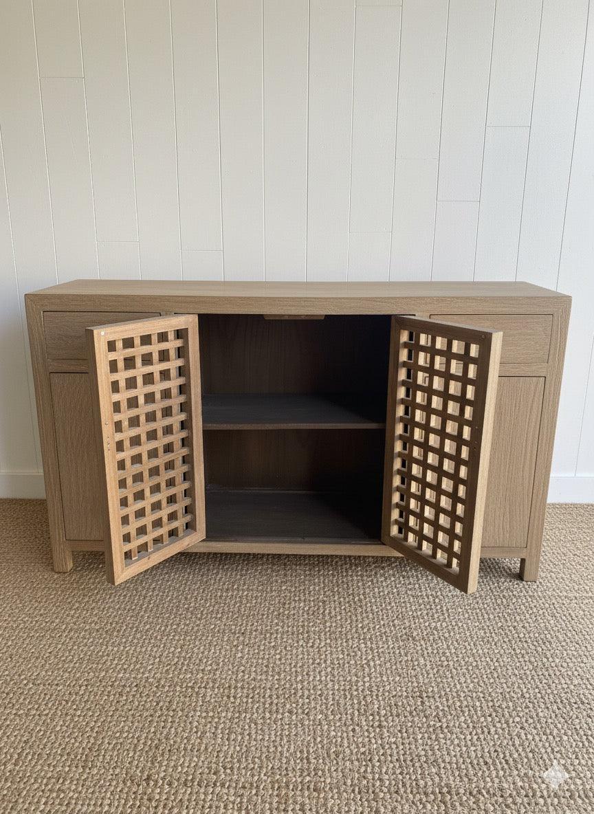 Sunset Cabinet-Blue Hand Home