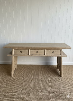 Cali Console-3Dr-Nat-Blue Hand Home