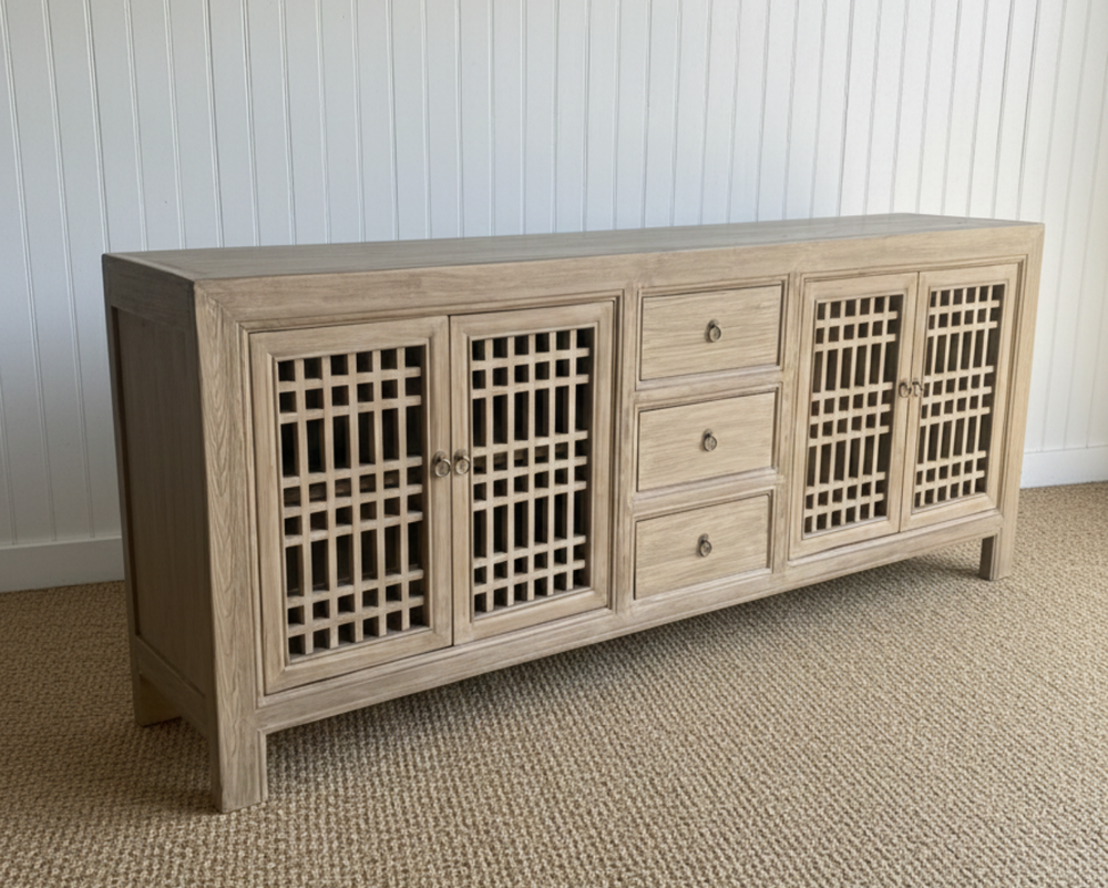 Cline Open Cab - Nat-Blue Hand Home