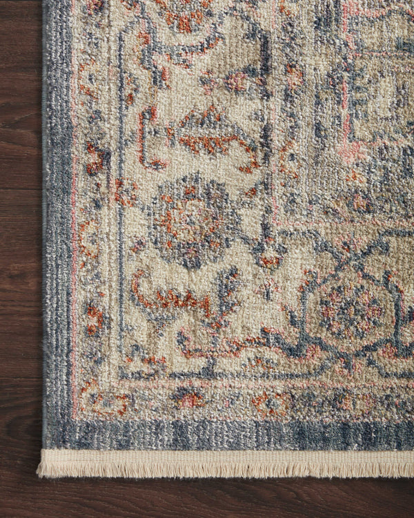 Magnolia Home by Joanna Gaines x Loloi Janey Rug - Indigo / Multi-Blue Hand Home