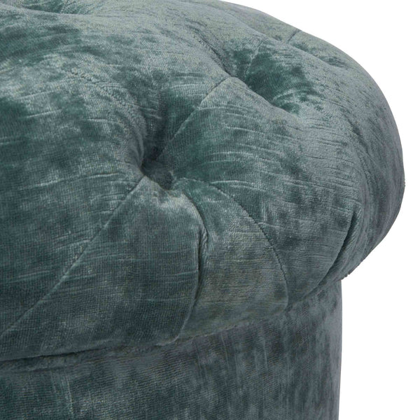 Mandarin Tuffet - John Derian-Blue Hand Home