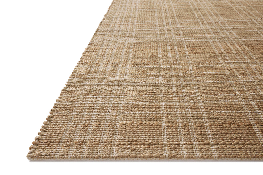 Chris Loves Julia x Loloi Judy Rugs - Natural / Cream-Blue Hand Home