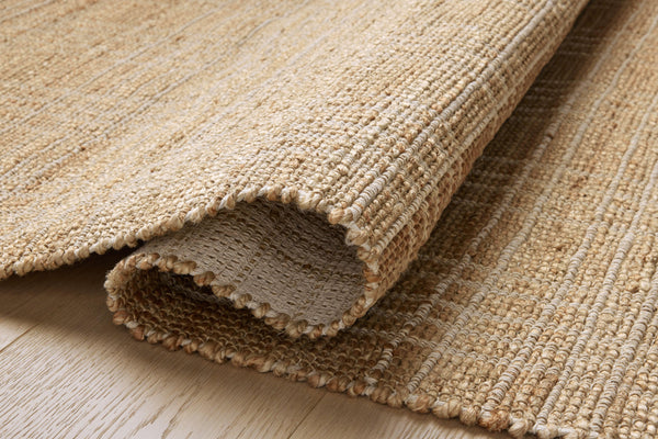 Chris Loves Julia x Loloi Judy Rugs - Natural / Cream-Blue Hand Home
