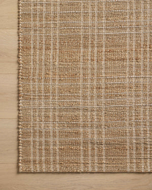 Chris Loves Julia x Loloi Judy Rugs - Natural / Cream-Blue Hand Home