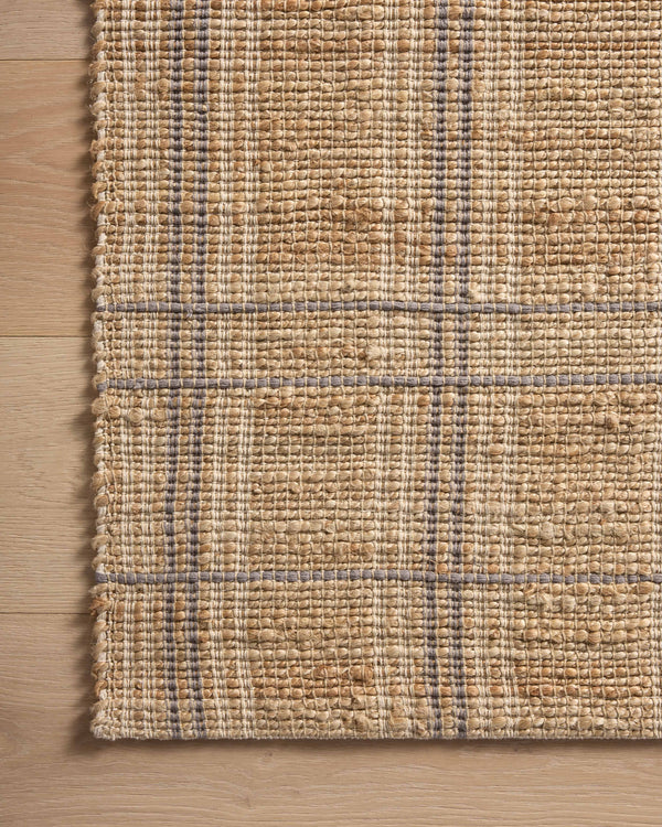 Chris Loves Julia x Loloi Judy Rugs - Natural / Stone-Blue Hand Home
