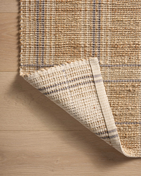 Chris Loves Julia x Loloi Judy Rugs - Natural / Stone-Blue Hand Home
