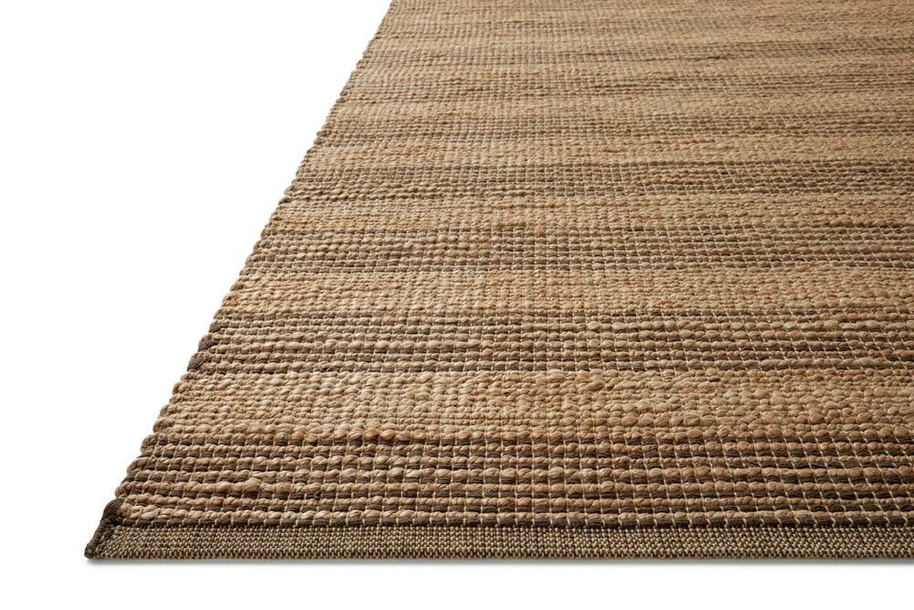 Chris Loves Julia x Loloi Judy Rugs - Natural / Chocolate-Blue Hand Home