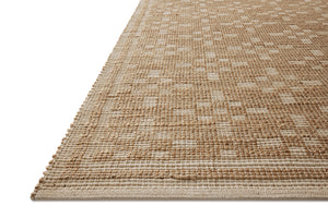 Chris Loves Julia x Loloi Judy Rugs - Natural / Ivory-Blue Hand Home