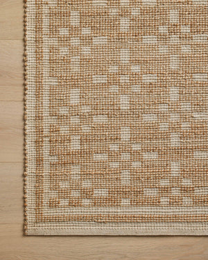 Chris Loves Julia x Loloi Judy Rugs - Natural / Ivory-Blue Hand Home
